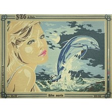 Seg de Paris Seg Baskılı Goblen 929 359 Beve Marin 45X60CM Tablo Pano