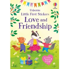 Usborne Little First Stickers Love And Friendshi