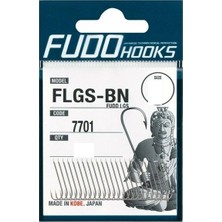 Fudo 7701 Lgs Black Nıkel Olta Iğnesi No:10
