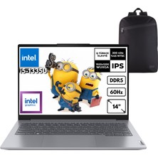 Lenovo Thinkbook 14 G6 Irl I5-1335U 64-Gbddr5 512 Gbssd Iris Xe Graphics 14" Wuxga Freedos + Hmf Sırt Çantası 21KG00Y5TRHMF14