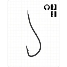 Fudo 2901 Ryusen Çift Tırnak Black Nikel Iğne No:10