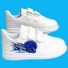 ALCdesing Amazoondesing  Speed Blue  Baskılı Erkek  Çocuk  Spor  Ayakkabı  ve  Sneakers