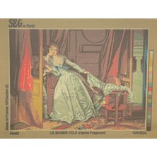 Seg de Paris Seg Baskılı Goblen 929 503 Le Baiser Vole 45X60CM Tablo Pano