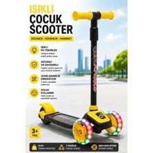 Plodna House 3 Yaş ve Üzeri Sarı Twist Scooter 50 kg