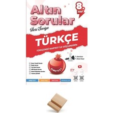 Nartest Yayınevi Nartest Lgs 8. Sınıf Altın Sorular Türkçe Soru Bankası + Telefon Standı