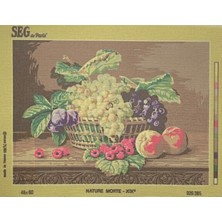 Seg de Paris Seg Baskılı Goblen 929 385 Nature Morte 45X60CM Tablo Pano