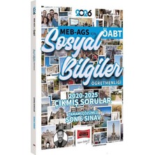 Yargı 2026 Öabt Meb-Ags Sosyal Bilgiler Öğretmenliği Çıkmış Sorular Son 6 Sınav Çözümlü - Mustafa Özdemir Yargı Yayınları