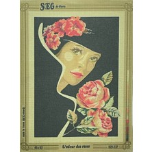 Seg de Paris Seg Baskılı Goblen 929 337 L'adeur Des Roses 45X60CM Tablo Pano