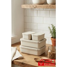 Gugga Mondo - 4'lü 8 Parça Saklama Kabı Organizer Set