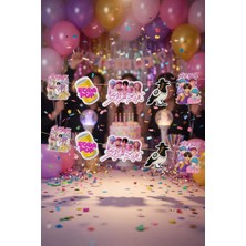 Dodomar K-POP Huntrix Demon Hunters SAJA BOYS Banner 170x16 cm Parti Dekor Süsü