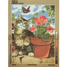 Seg de Paris Seg Baskılı Goblen 929 554 Tentatron 45X60CM Tablo Pano