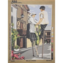Seg de Paris Seg Baskılı Goblen 929 442 Belle Landes 45X60CM Tablo Pano