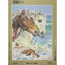 Seg de Paris Seg Baskılı Goblen 929 386 Dans La Vague 45X60CM Tablo Pano