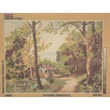 Seg de Paris Seg Baskılı Goblen 929 534 Automne Tranquille 45X60CM Tablo Pano