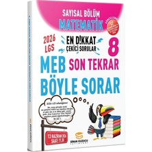 Sinan Kuzucu 2026 8. Sınıf Lgs Matematik Sayısal Son Tekrar Soru Bankası Çözümlü Sinan Kuzucu Yayınları