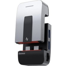 Nevamel Baseus Armor Age 9in1 Type-C Çok Fonksiyonlu Hub HDMI RJ45 USB 3.0-(5775)