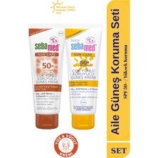 Sebamed Aile Güneş Koruma Seti 50+ Faktör Krem+Çocuk Güneş Kremi