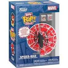 Cekar Store Funko Bitty Pop Display: Marvel- Spider-Man Web, Oyuncak Figür
