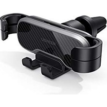 Cekar Store Ugreen Yerçekimi Araç Havalandırması Cep Telefonu Tutacağı - 360 Derece Dönebilen, iPhone 13 12 11 Pro Max Xr ve Galaxy S21 S20 ile Uyumlu