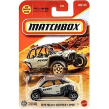 Cekar Store C0859 Matchbox 1:64 Tekli Arabalar 025 Polaris Rzr Pro R 4 Sport (Kısa Kart) JBR09