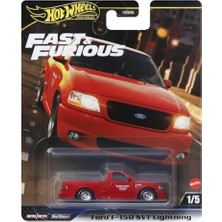 Cekar Store Hot Wheels Fast-Furious Premium Araba Ford F-150 Svt Lıghtnıng HNW46-HYP75