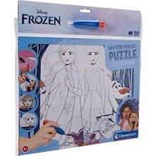 Cekar Store Clementoni - 22705-30 Parça Water Magic Frame Puzzle - Disney Frozen 2