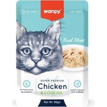 Cekar Store Pouch Tavuklu & Morina Balıklı Yaş Kedi Maması 12X85 G