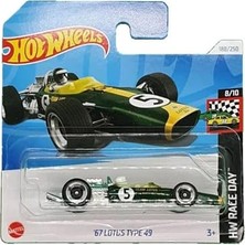 Cekar Store Hot Wheels Tekli Arabalar 67 Lotus Type 49 HRY76