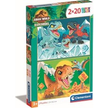 Cekar Store Clementonı 2X20 El. Super Kolor Jurassic World [puzzle]