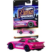 Cekar Store Hot Wheels Neon Yarışçılar - Mazda Rx-7 JCB01