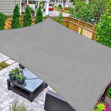 Cekar Store Güneş Tentesi, Dikdörtgen, 3 x 3 M, Uv Koruması, Teras, Arka Bahçe, Çim, Bahçe, Dış Mekan Aktiviteleri Için, Gri