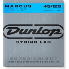 Cekar Store DBMMS45125 Marcus Miller Super Bright Bas Gitar Teli (45-125)