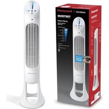 Cekar Store Honeywell Quietset HYF260 Tüm Oda Için Salınımlı Kule Vantilatör, 5 Hız Ayarı, 80 Derece Salınım, Zamanlayıcı Fonksiyonu, Aydınlatma, Otomatik Kapanma, Uzaktan Kumanda