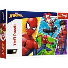 Cekar Store 18242 Yapboz Örümcek Adam ve Miguel Disney Marvel Örümcek Adam 30 Parça 3 Yaş ve Üzeri