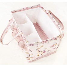 Cekar Store Pazar Kapısı Başucu Düzenleyici Bakım Çantası Organizer (Pembe)