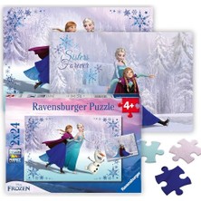 Cekar Store 91157 Frozen 2'li 24 Parça Yapboz