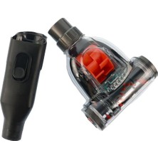 Cekar Store Philips Speedpro Max Xc 7040, Xc 7043, Xc 8043, Xc 8049, Xc 8349 ile Uyumlu Mini Turbo Başlık, Araba ve Koltuk Başlığı - Fc 6724, Fc 6823 ile Uyumlu Mini Turbo Başlık