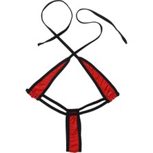 Kadın Fantezi Iç Giyim Kırmızı Seksi Fantazi Gecelik Mery Woman