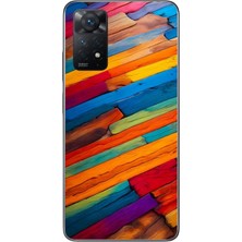 Le Balvo Redmi Note 11 Pro 4g Uyumlu Renk Geçişleri Baskılı Silikon Kılıf