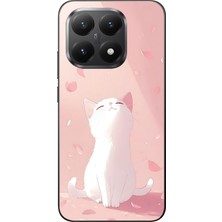 Le Balvo Xiaomi Mi 15T Uyumlu Minnoş Kedi Baskılı Silikon Kılıf