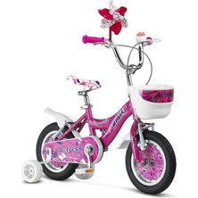 Ümit 1264 Actres-Bmx-Sepet-V-Kız Çocuk Bisikleti 12 Jant Pembe