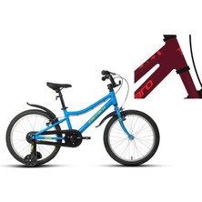 Carraro Dıno Kız Çocuk Bisikleti 285H V 20 Jant Koyu Kırmızı Kırmızı