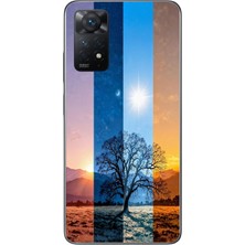 Le Balvo Redmi Note 11 Pro 4g Uyumlu Gündoğumu Mevsimi Baskılı Silikon Kılıf