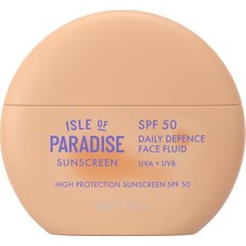 Isle Of Paradise Sunscreen Spf 50 Face Fluid - Yüz Için Akışkan Güneş Koruması SPF50 - 50 ml