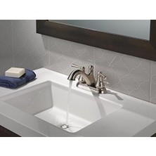 Skygo Musluk Haywood Iki Kulplu Center-Set Wc Musluk, 25999LF-SS