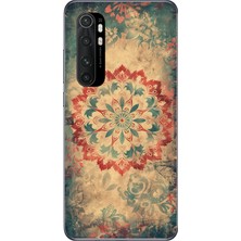 Le Balvo Xiaomi Mi 10 Lite Uyumlu Ebru Çizgisel Baskılı Silikon Kılıf