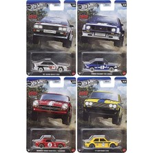 Hot Wheels Silver Series Rally Racers GDG44-977R 4'lü Set