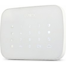 U-Prox Keypad G4 White Kablosuz Dokunmatik Tuş Takımı