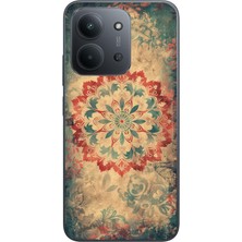 Le Balvo Redmi 15C Uyumlu Ebru Çizgisel Baskılı Silikon Kılıf