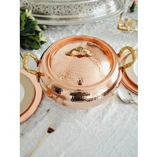 Moda Bakır Bakır  Güveç Tencere 3000 ml